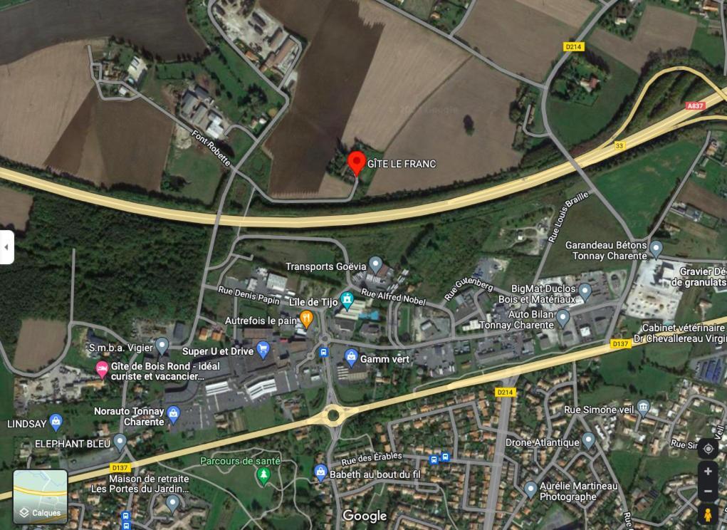 Le Grand Franc Gite Cosy Proche Tous Commerces Tonnay-Charente Eksteriør billede
